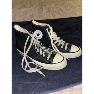 Size 7 Men Size 9 Women- Converse Chuck 70 High Black -